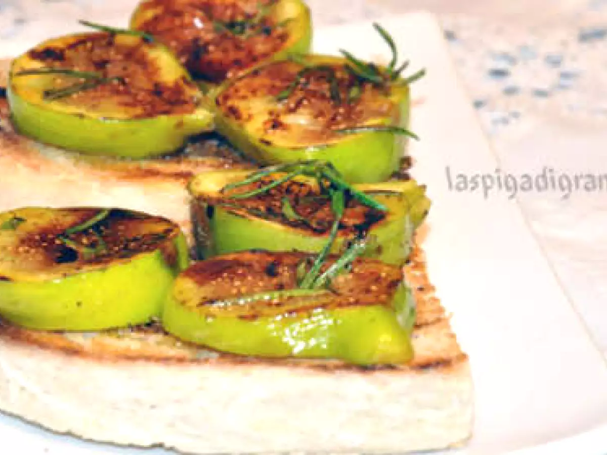 Ricetta Bruschetta ai fichi grigliati e balsamico