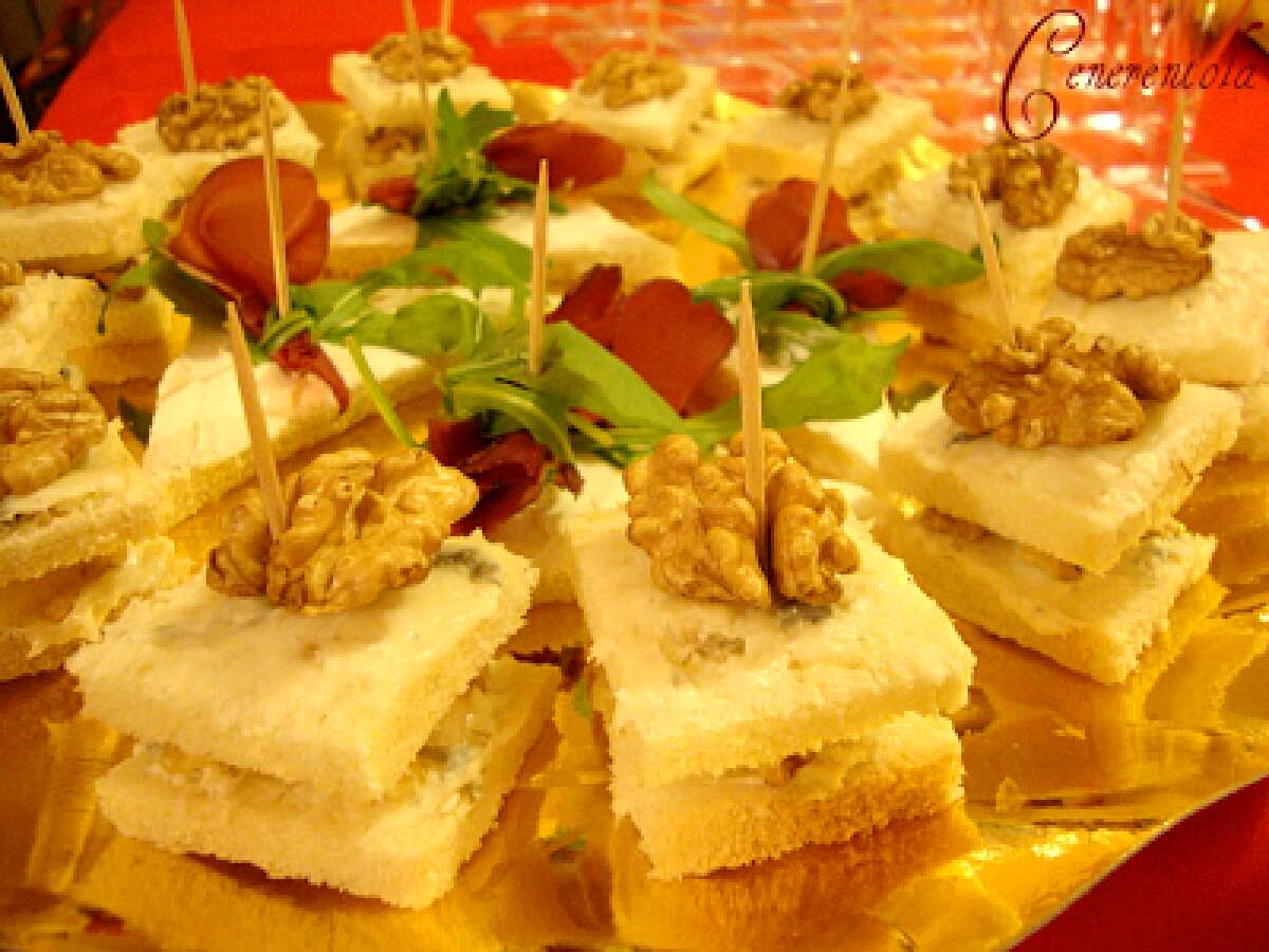 antipasto con bresaola e philadelphia