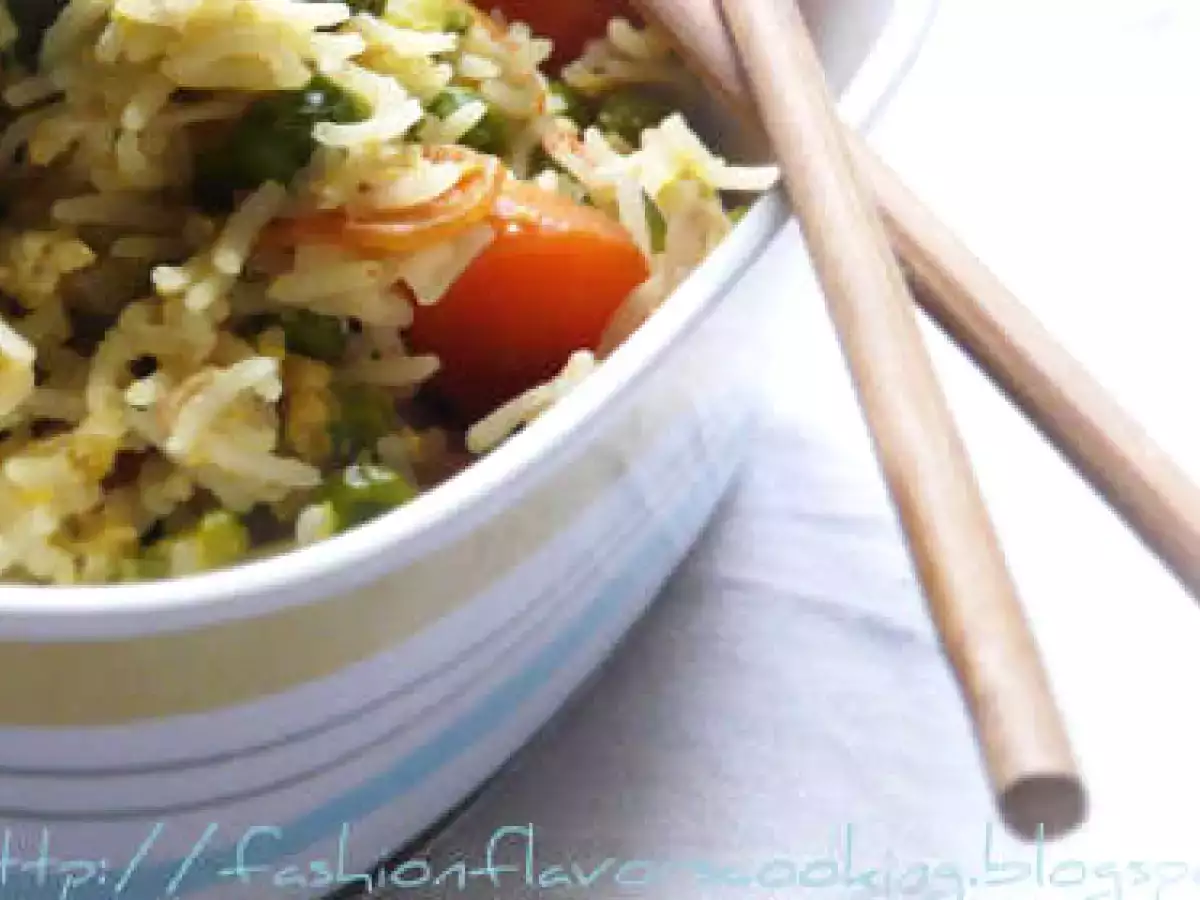 Ricetta Riso basmati e verdurine