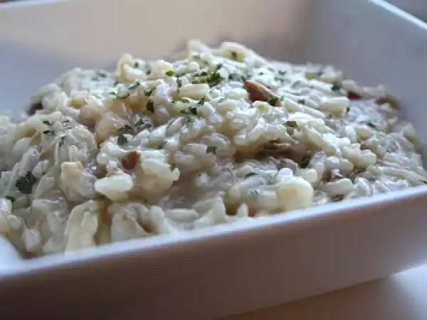 Ricetta Risotto ai funghi porcini e parmigiano