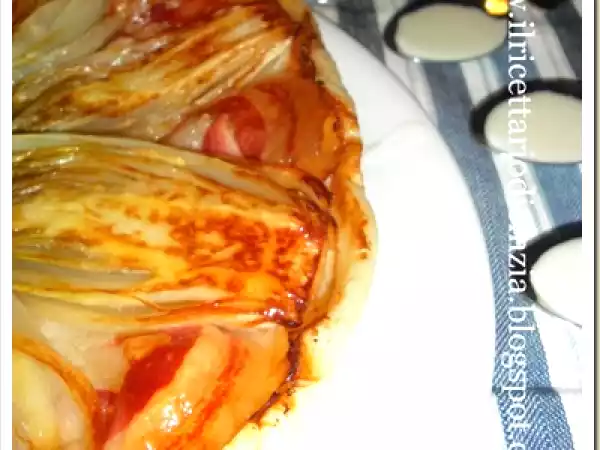 Ricetta Tarte tatin di indivia belga e pancetta