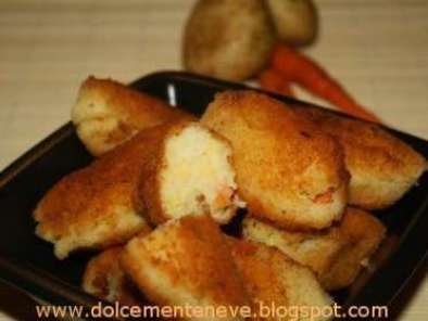 Ricetta Crocchette di patate e carote fritte