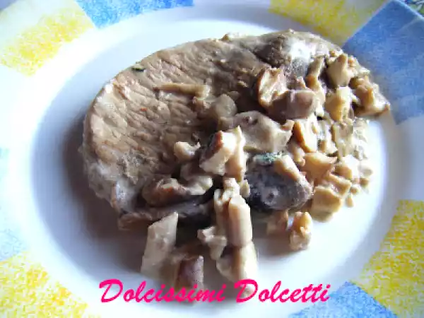 Ricetta Braciole di maiale ai funghi