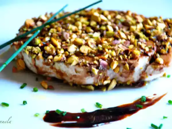 Ricetta Duo di tonno ...in crosta di sesamo e pistacchio....