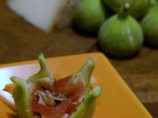 Ricetta Fichi, prosciutto e pecorino toscano