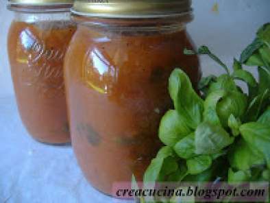 Ricetta Salsa di pomodoro con verdure (da conservare)