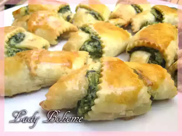 Ricetta Venezia & i mini croissants con ricotta e bietola