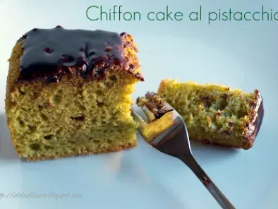 Ricetta Chiffon cake al pistacchio