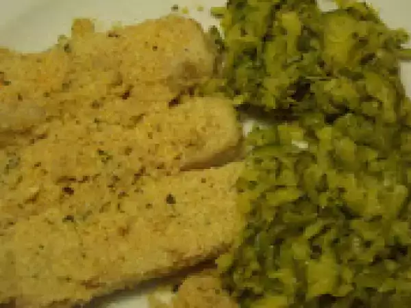 Ricetta Merluzzo impanato al forno