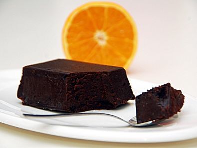Ricetta (porno)fondente al cioccolato con salsa d'arancia