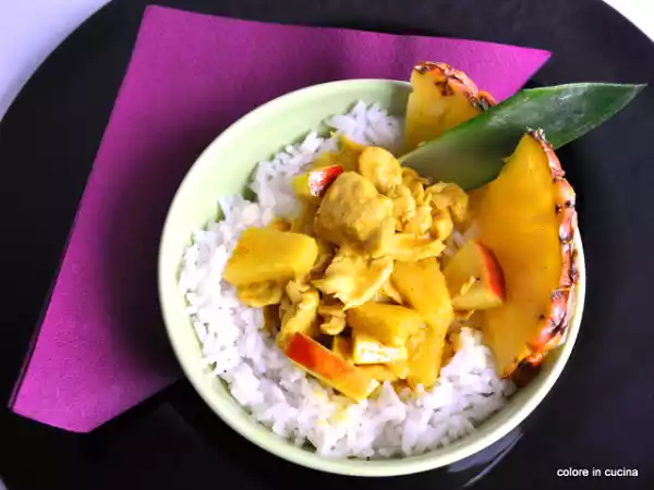 Ricetta Riso casimiro o meglio .... riso con pollo al curry