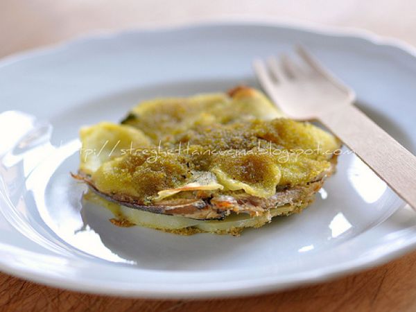 Ricetta Tortino di patate e alici