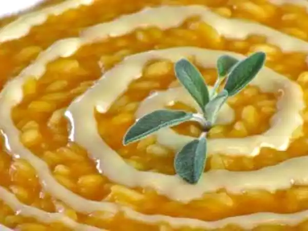 Ricetta Risotto alla zucca e toma d'alpeggio
