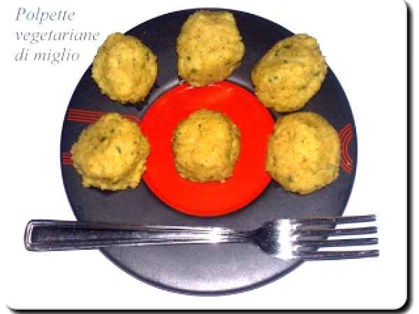 Ricetta Polpette vegetariane di miglio al forno (gluten free)