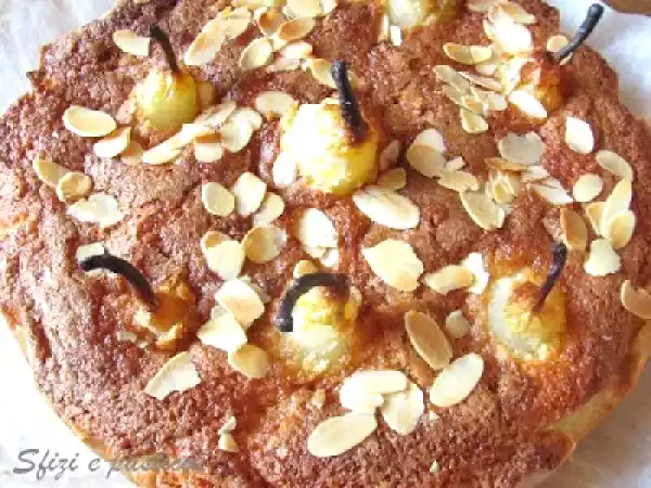 Ricetta Torta di pere e mandorle