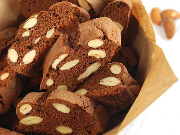 Ricetta Cantucci al cioccolato