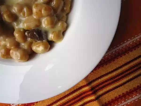 Ricetta Gnocchetti di zucca al taleggio e porcini