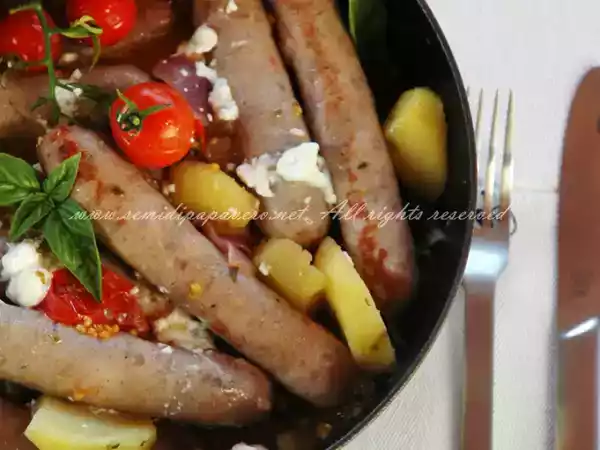 Ricetta Salsicce in cocotte!