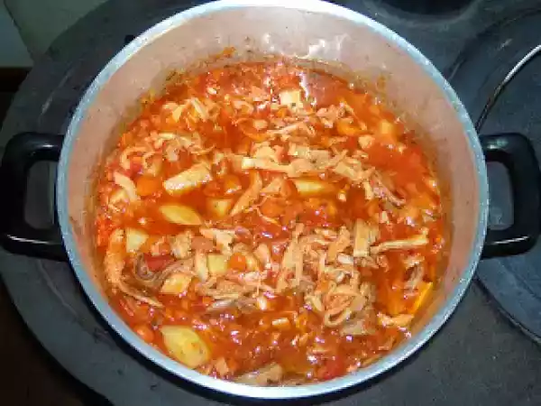 Ricetta Trippa con patate