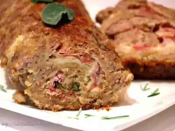 Ricetta Polpettone asiago e speck