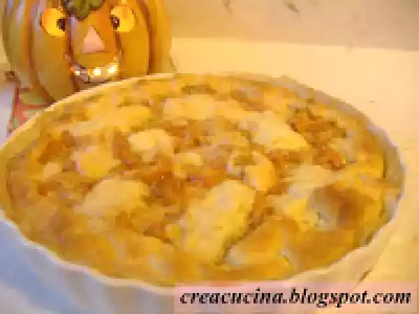 Ricetta Sfogliata di zucca con emmenthal e prosciutto cotto