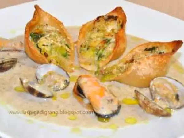 Ricetta Conchiglioni ai frutti di mare