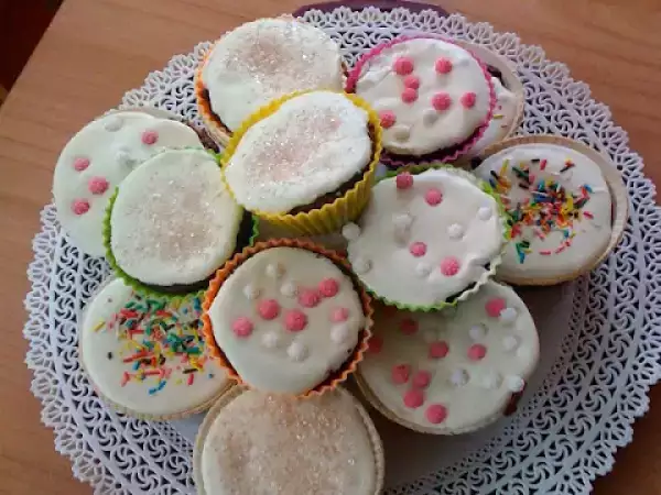 Ricetta I muffin con glassa reale