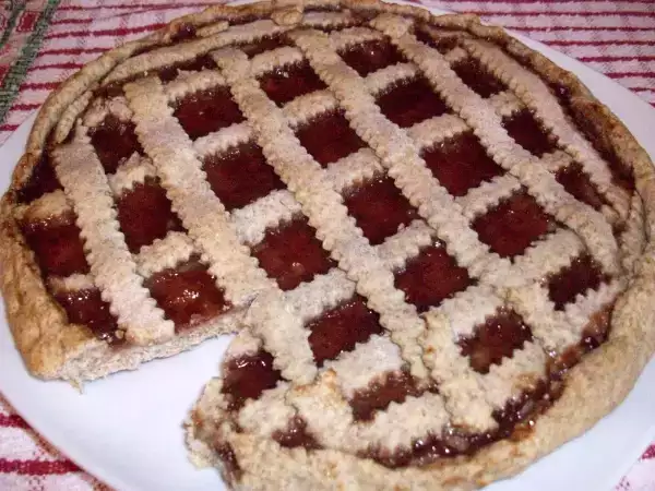 Ricetta Crostata di marmellata dietetica