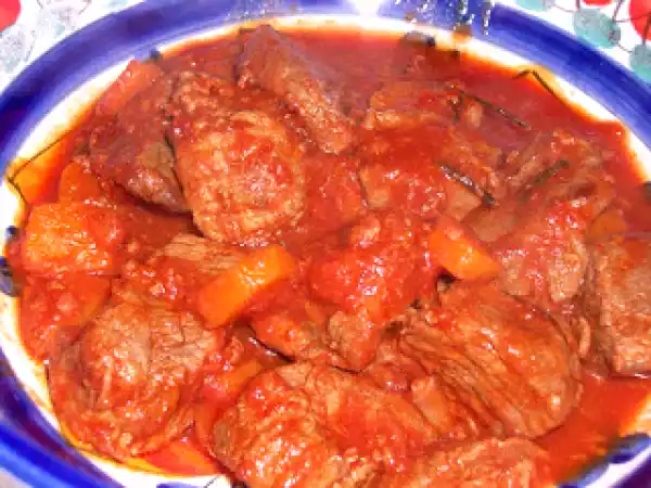 Ricetta Spezzatino di manzo con carote