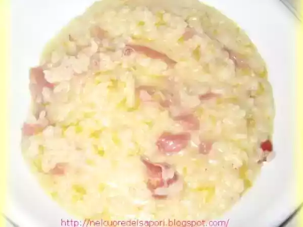 Ricetta Risotto con zucca, speck e scamorza affumicata