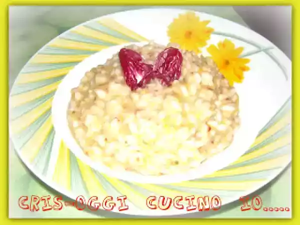 Ricetta Risotto con zucca radicchio e taleggio