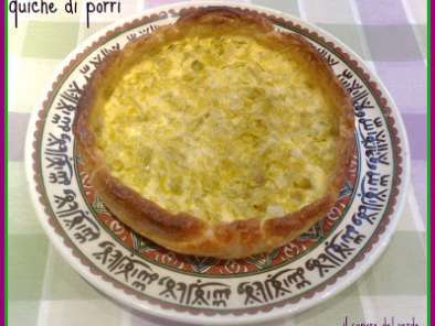 Ricetta Quiche di porri ovvero torta flamiche