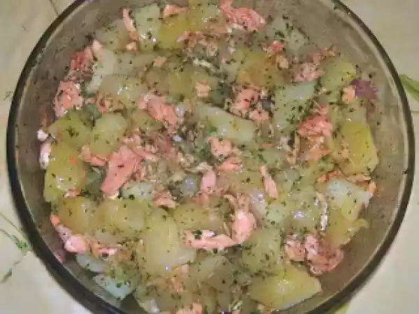 Ricetta Salmone e patate al vapore