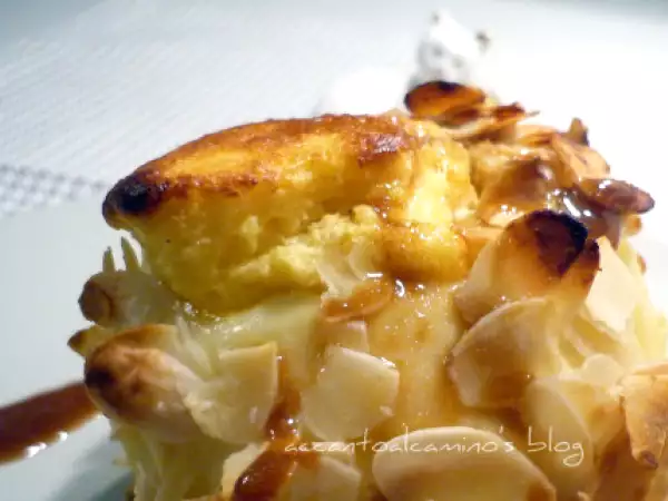Ricetta Soufflé di ricotta di kefir nella mela avvolta in mantello croccante