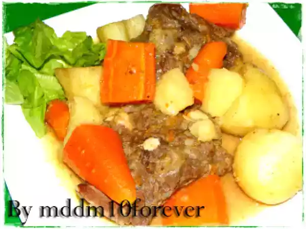 Ricetta Agnello in umido con patate e carote
