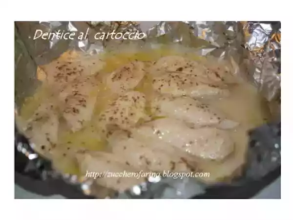 Ricetta Filetti di dentice al cartoccio