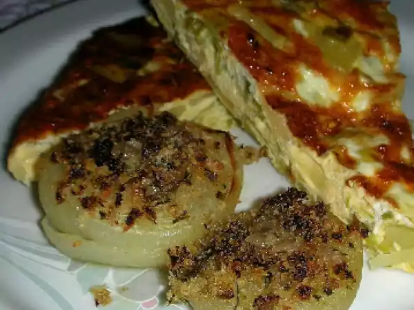 Ricetta Frittata di patate e porri cotta al forno
