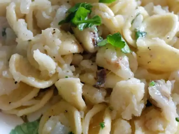 Ricetta Strascinate con cavolfiore e alici