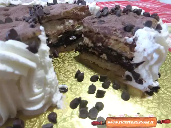 Ricetta Millefoglie nutella e panna