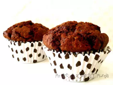 Ricetta Muffin al cioccolato e frutta secca