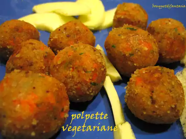 Ricetta Polpette di carote con cuore al formaggio