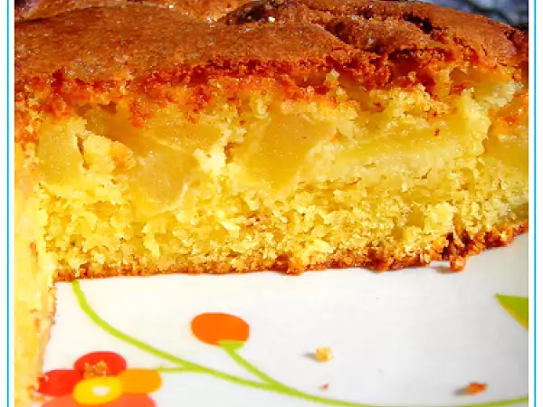 Ricetta Torta al toblerone bianco e mele