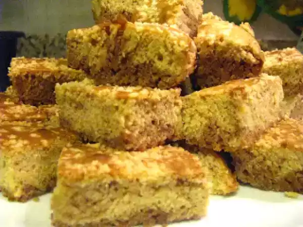 Ricetta Brownies al burro di arachidi variegati alla nutella