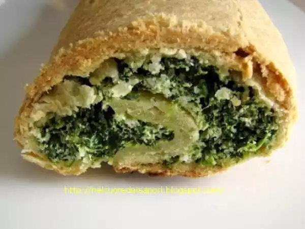 Ricetta Strudel salato di ricotta e spinaci