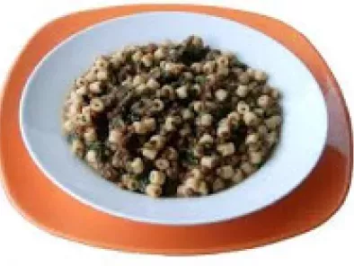 Ricetta Ditali con lenticchie