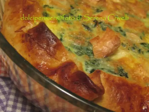 Ricetta Torta salata di verdure e uova di dolcipensieri
