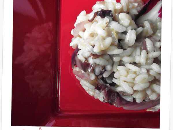 Ricetta Risotto alle acciughe e radicchio rosso trevisano