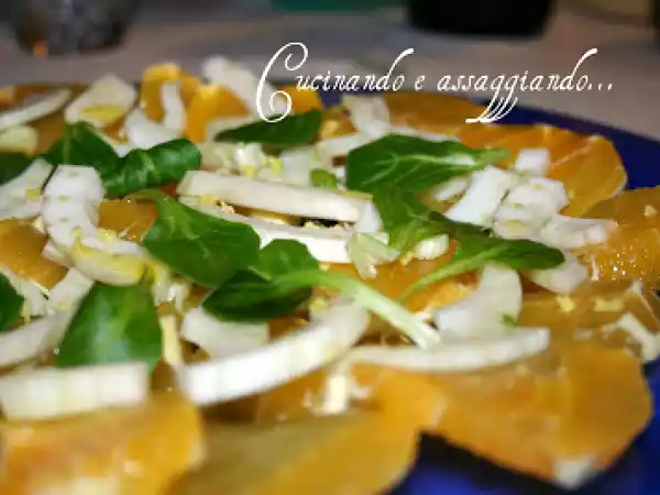 Ricetta Insalata di arance con finocchi e zenzero