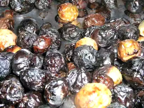 Ricetta Olive nere al forno