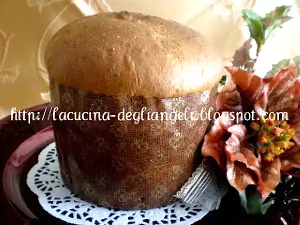 Ricetta Il panettone classico con lievito madre. ed è già natale!!